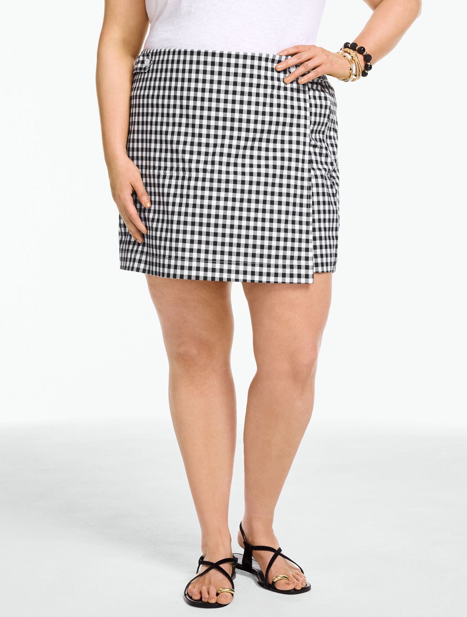 Bellevue Gingham Skort