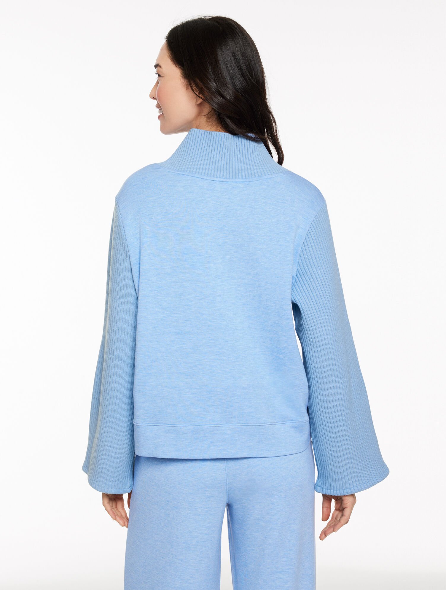 AirKnit Stretch V-Neck Pullover | Talbots