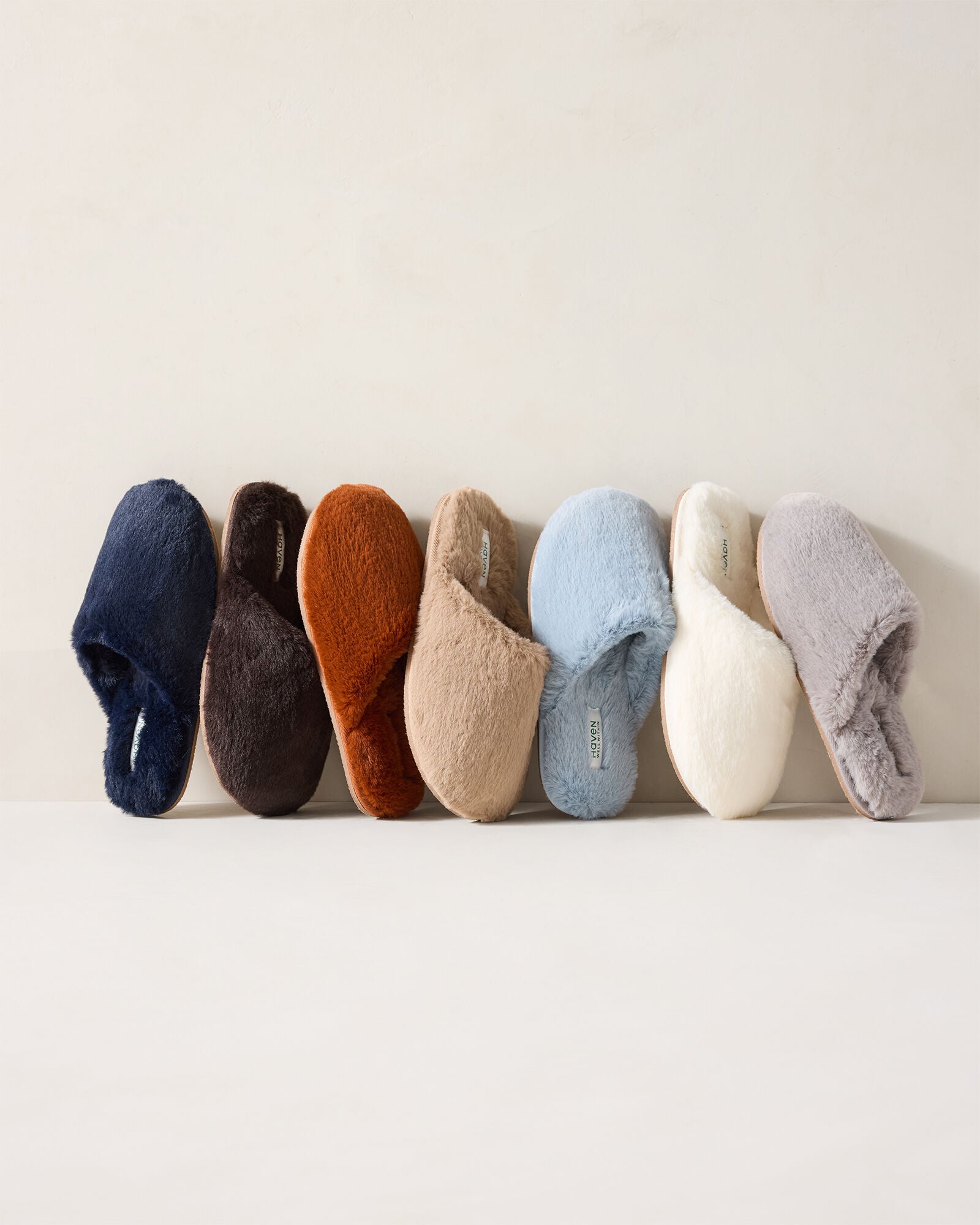 Faux Fur Slippers - thumbnail 3