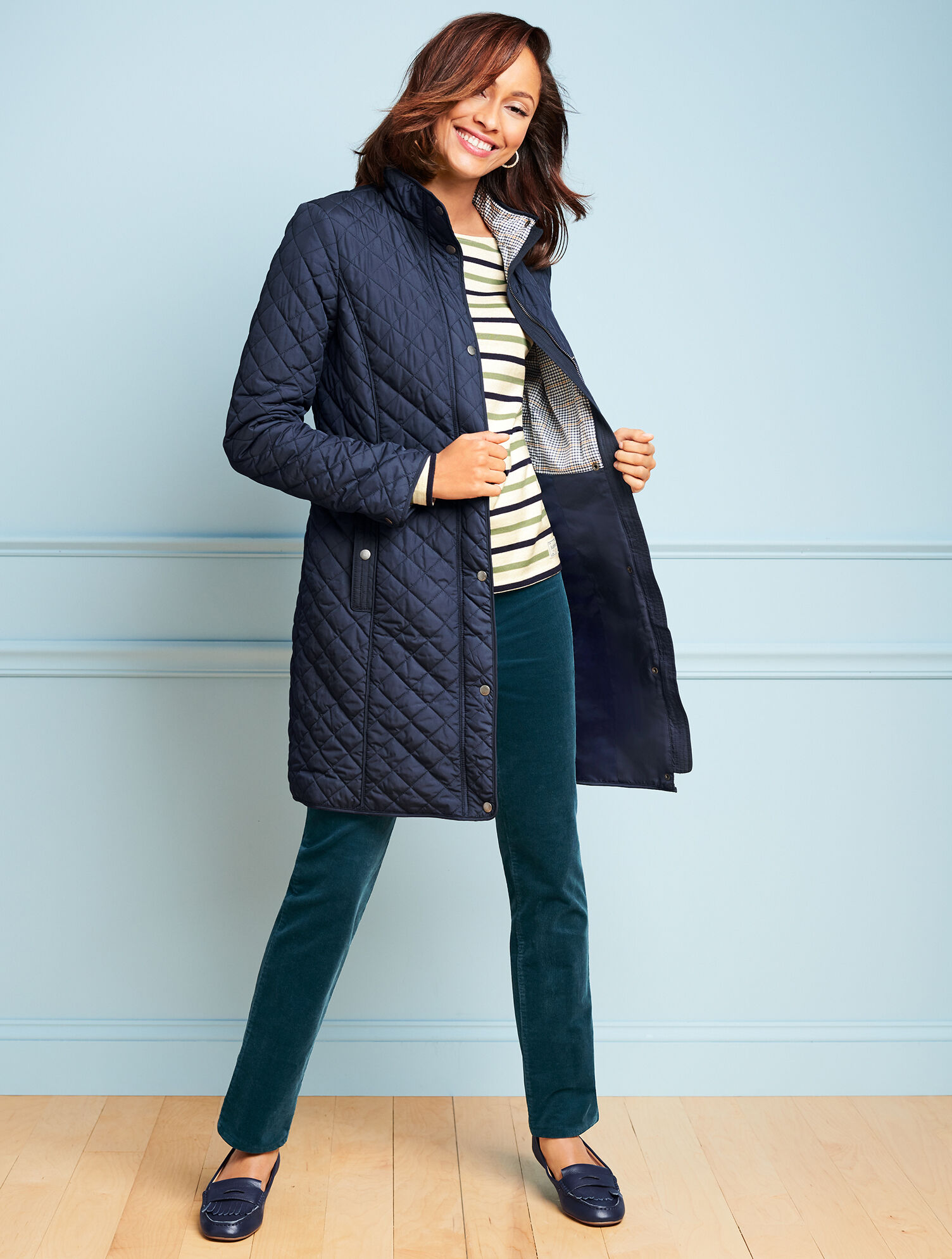 R&D.M.Co- 別注 QUILTING LONG COAT 20%OFF】(6429) / R&D.M.Co-/OLDMANS TAILOR(アールアンドディーエム