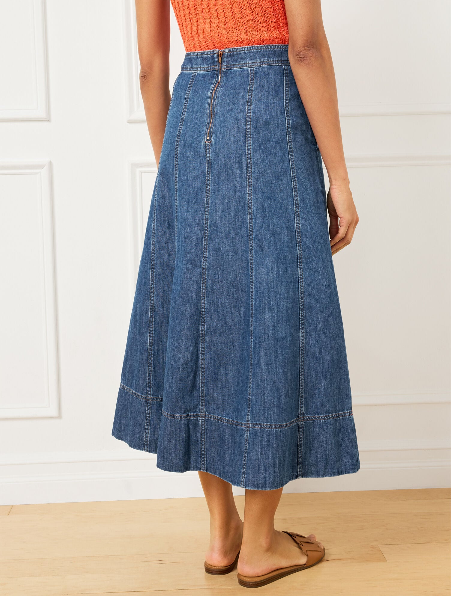flared skirt denim dress Lisa Maxi Dress, in Black Luxe Satin | Show Me Your Mumu main image 0
