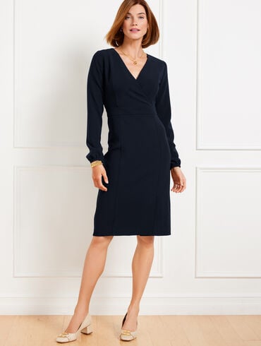 Women's Petite Long Sleeve Dresses | Talbots Women's Petite Long Sleeve Dresses | Talbots