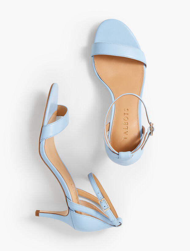 Rosalie Ankle-Strap Sandals - Nappa Leather