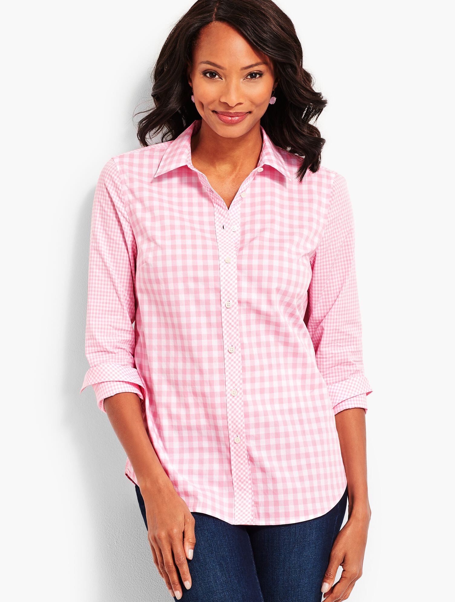 The Classic Casual Shirt - Gingham | Talbots
