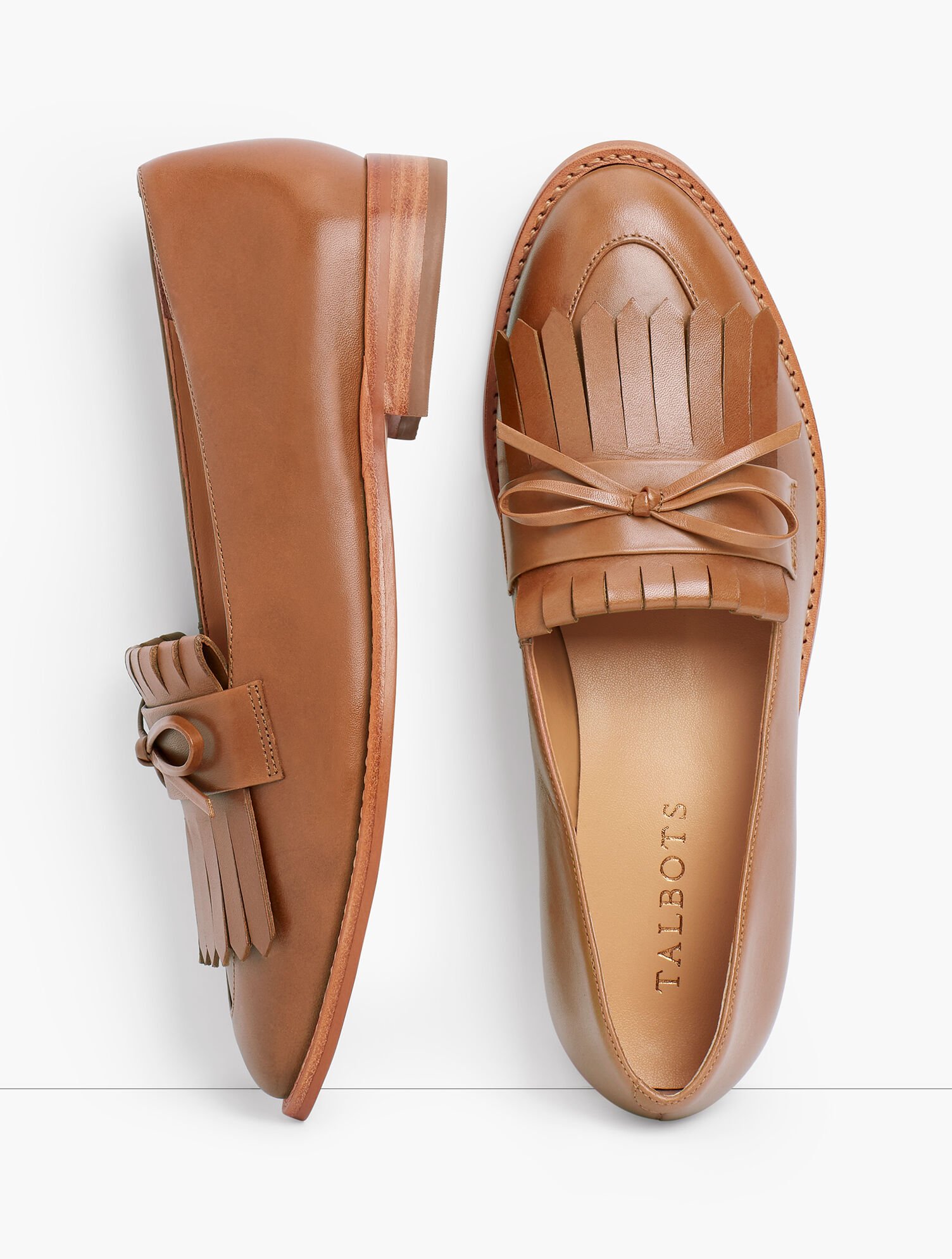 Leighton Kiltie Loafers Leather Talbots