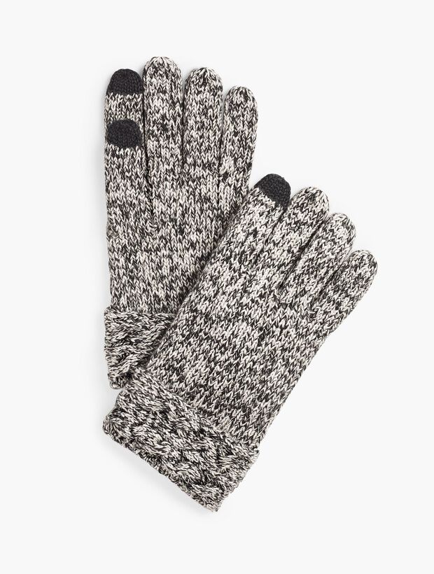 Marled Touch Gloves