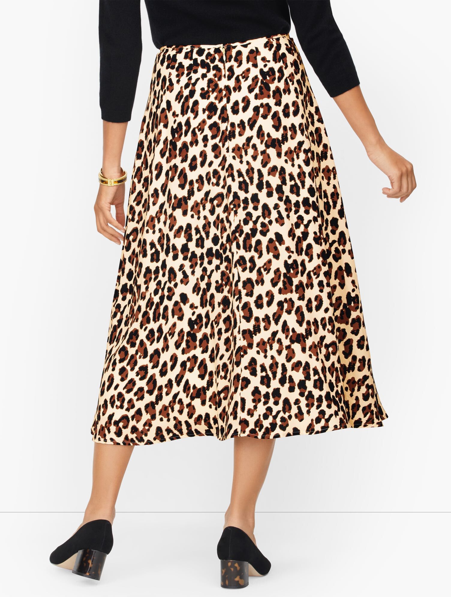 Midi Skirt - Leopard Print