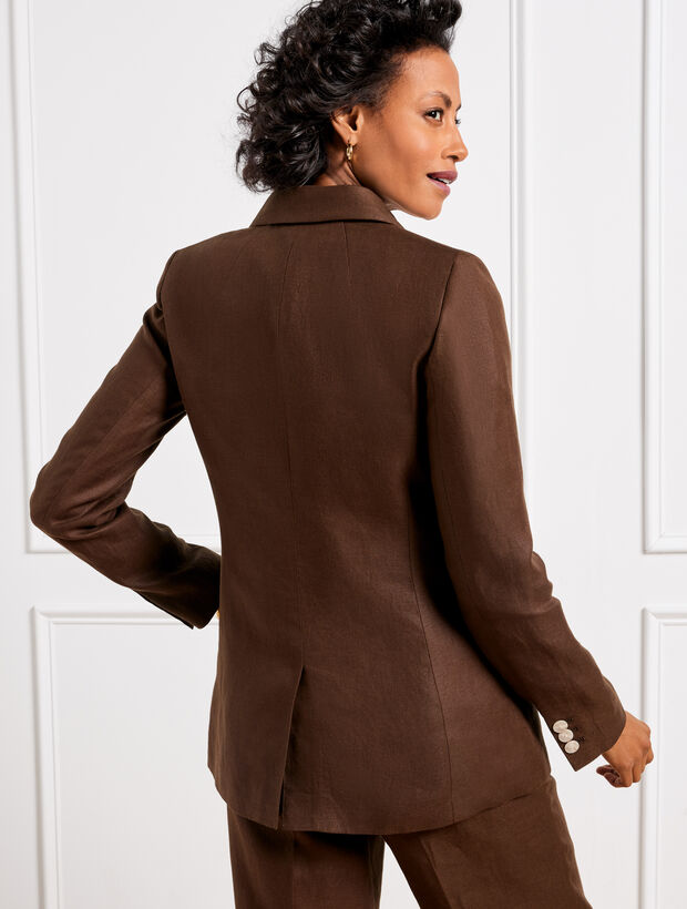 Luxe Irish Linen Blazer