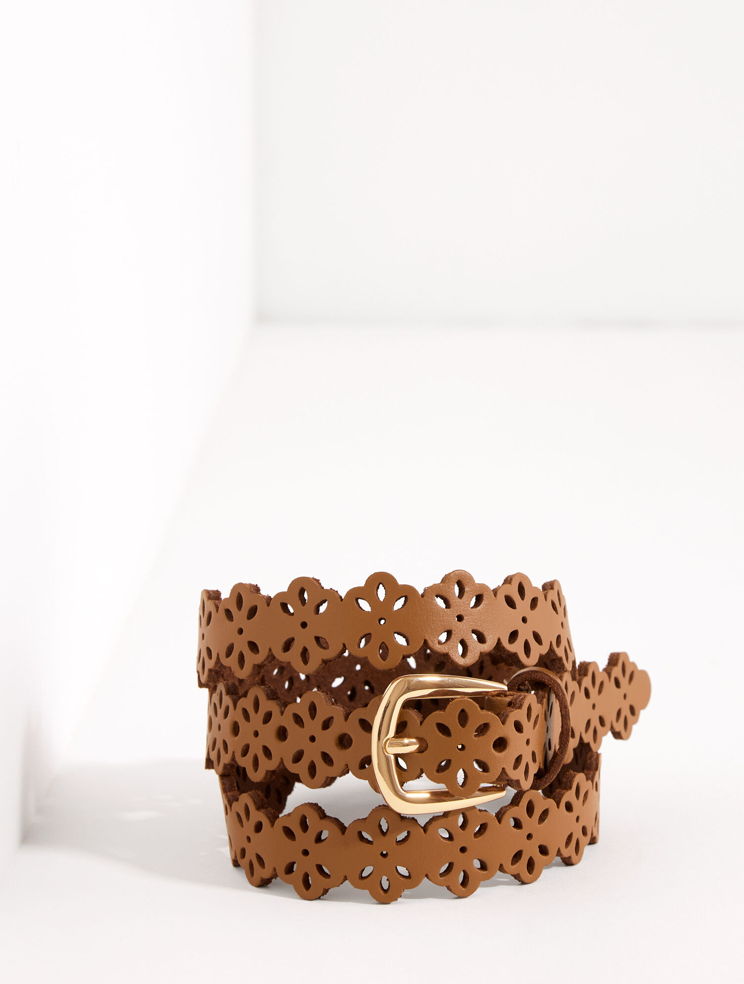 Perforated Flower Belt - image 1