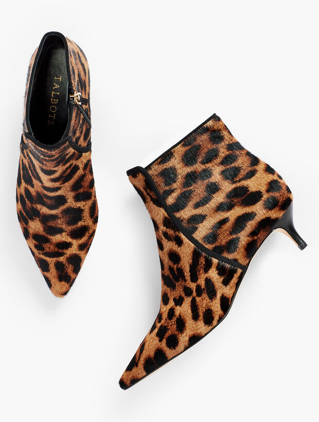Iona Kitten Heel Booties