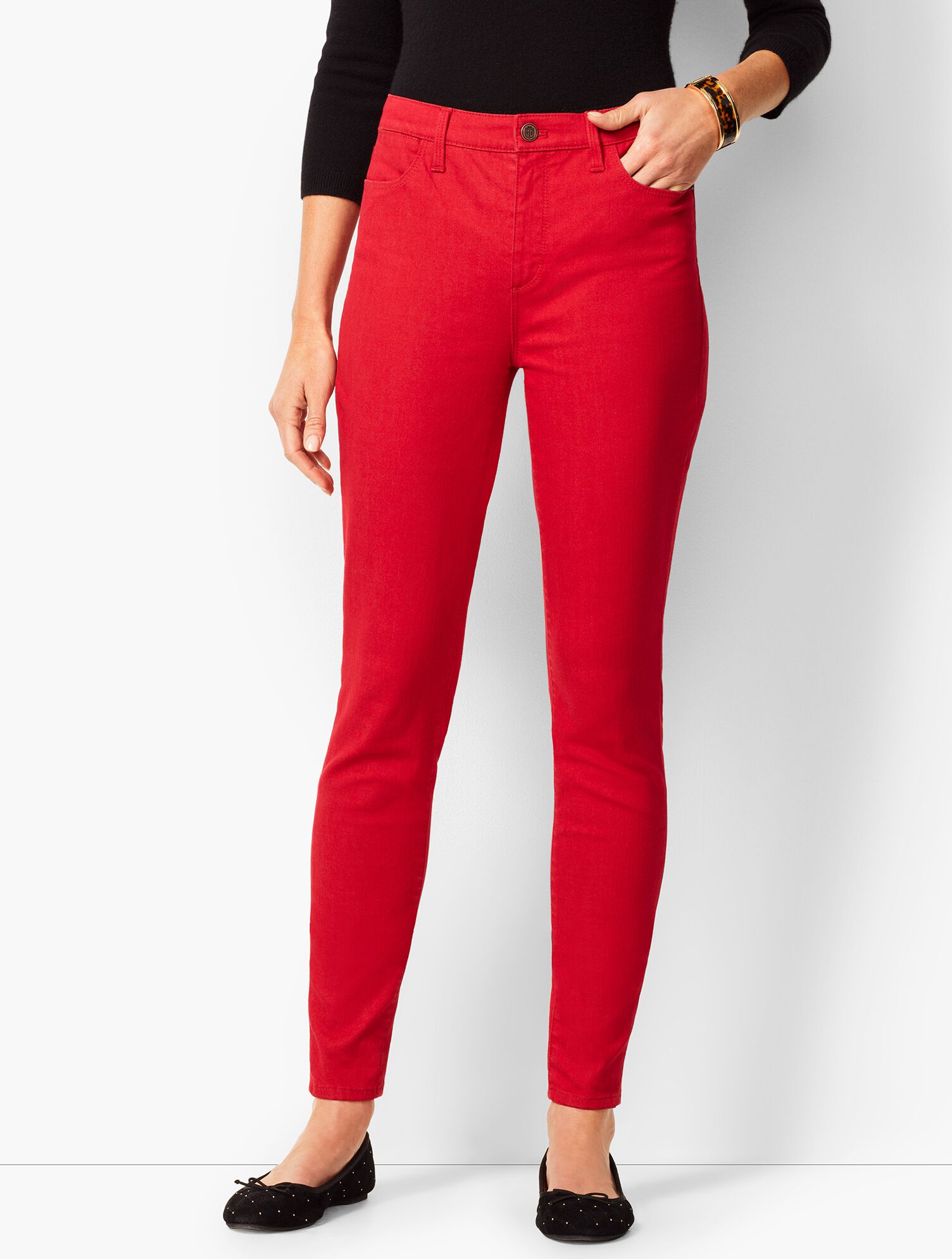 Denim Jegging Classic Red Talbots