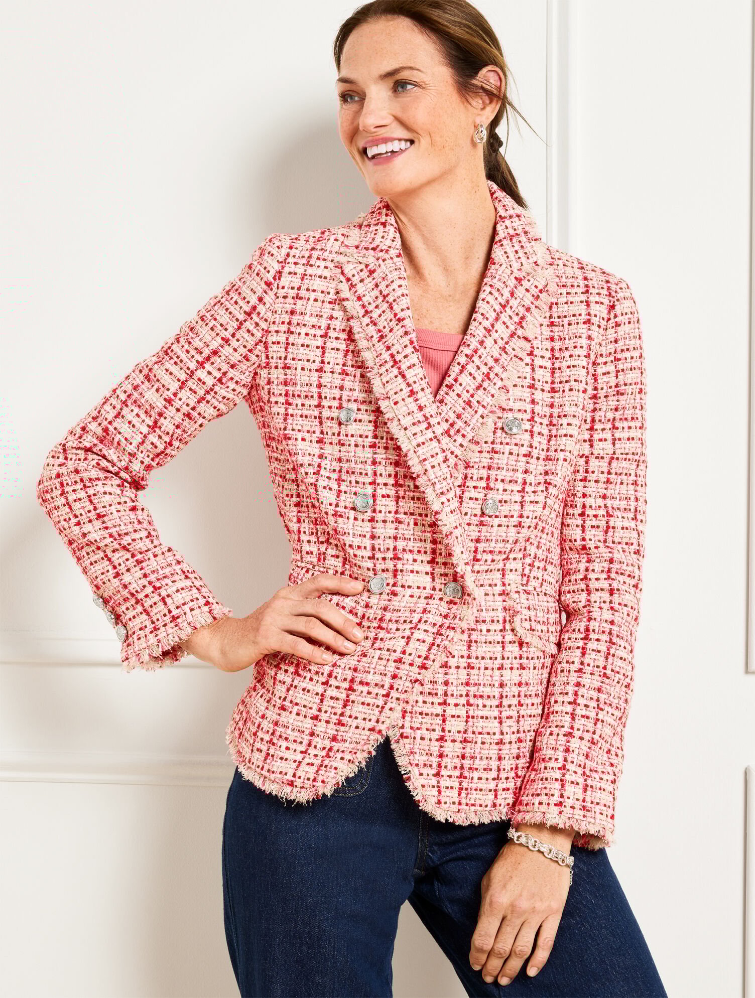 Lovely Tweed Blazer | Talbots