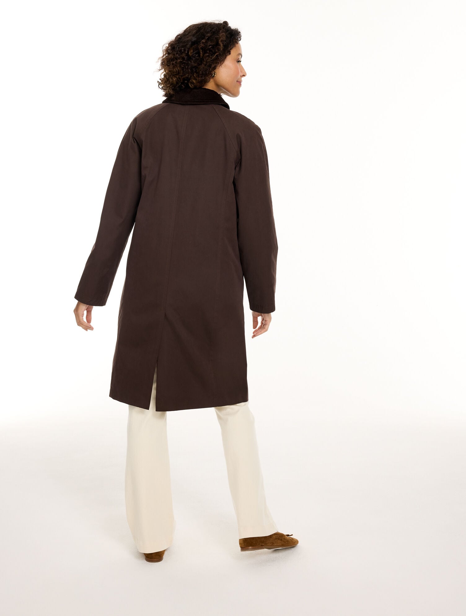 Coated Cotton Barn Mac