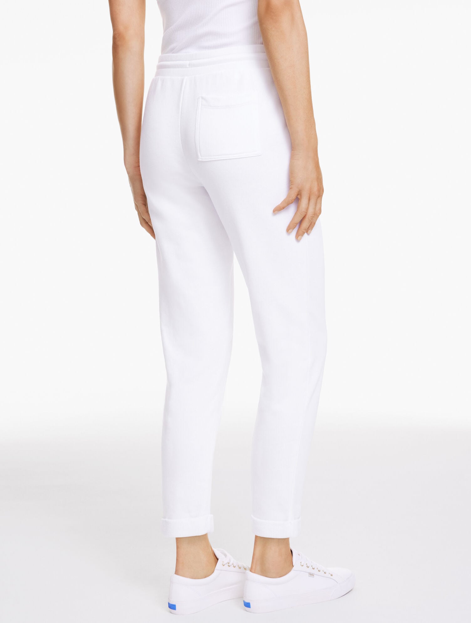 Cozy French Terry Taper Leg Pants