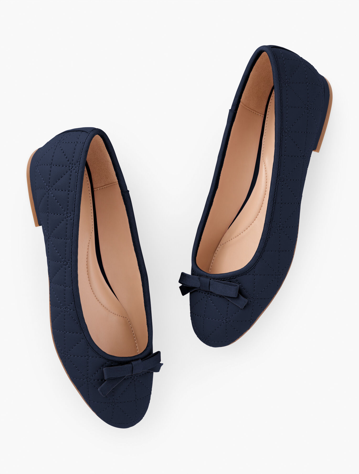 Madison Quilted Nappa Ballet Flats - image 1