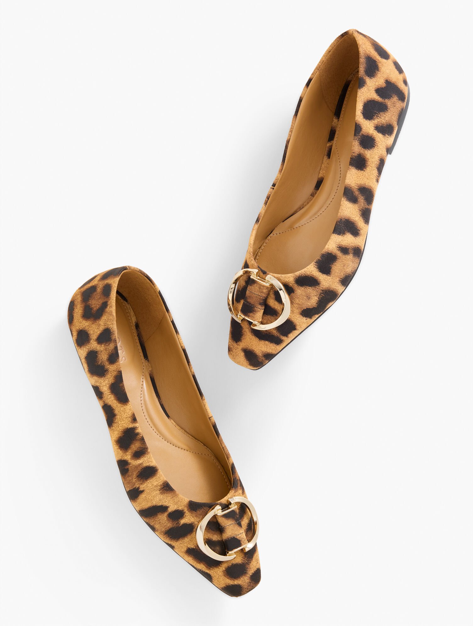 Whitley Ornament Suede Ballet Flats - Printed
