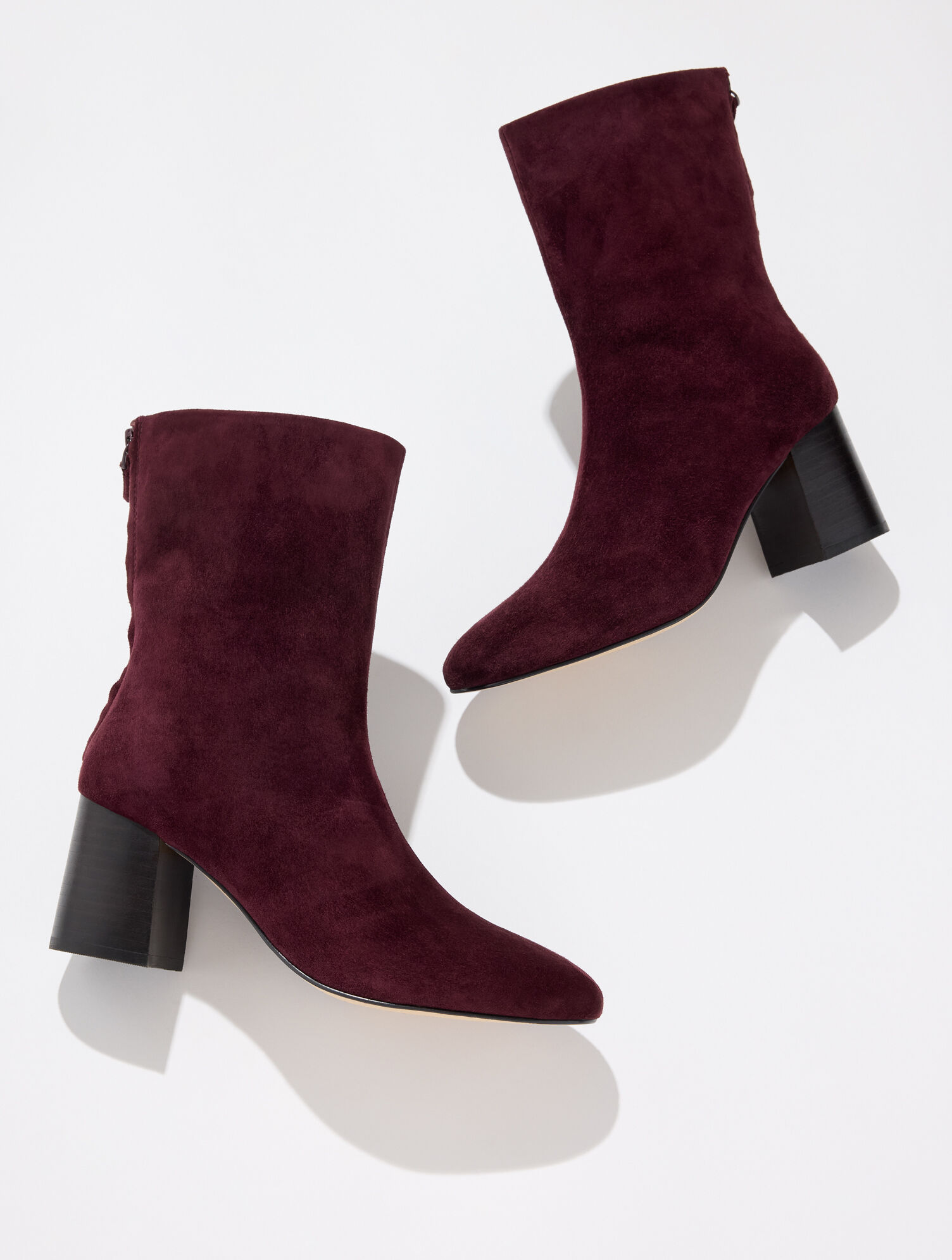 Aster Flare Block Heel Booties