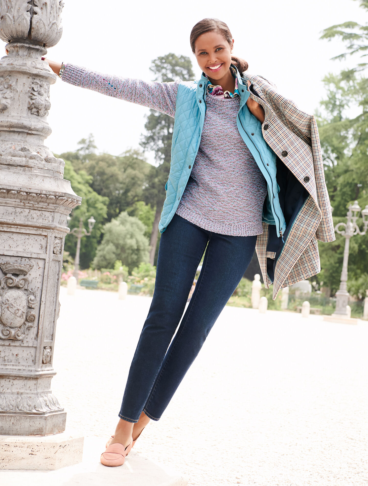 Fleece Lined Quilted Vest