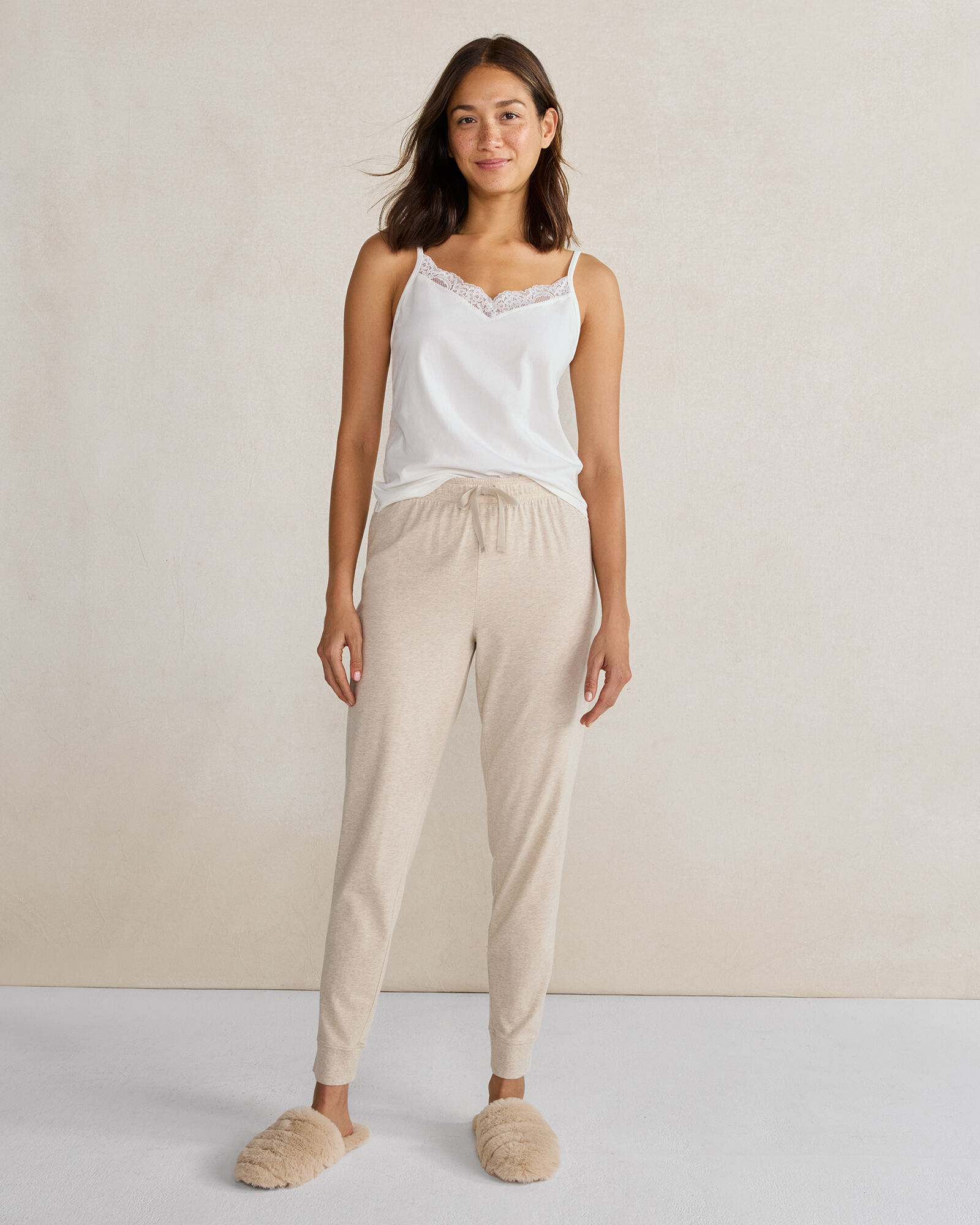 Organic Cotton Jersey Sleep Joggers