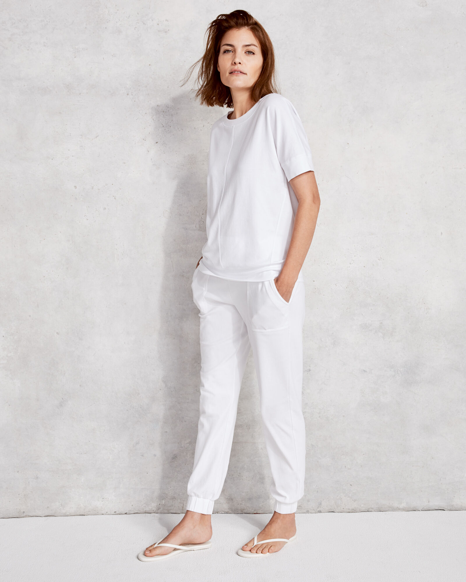 Organic Cotton Interlock Joggers