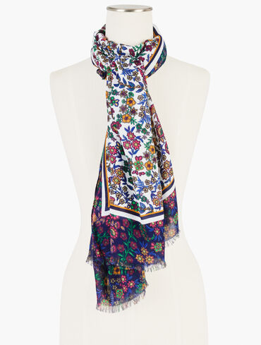 Blossom Party Oblong Scarf