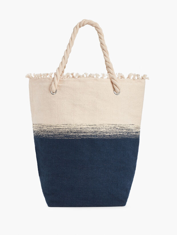 Rope Handle Tote Bag Talbots