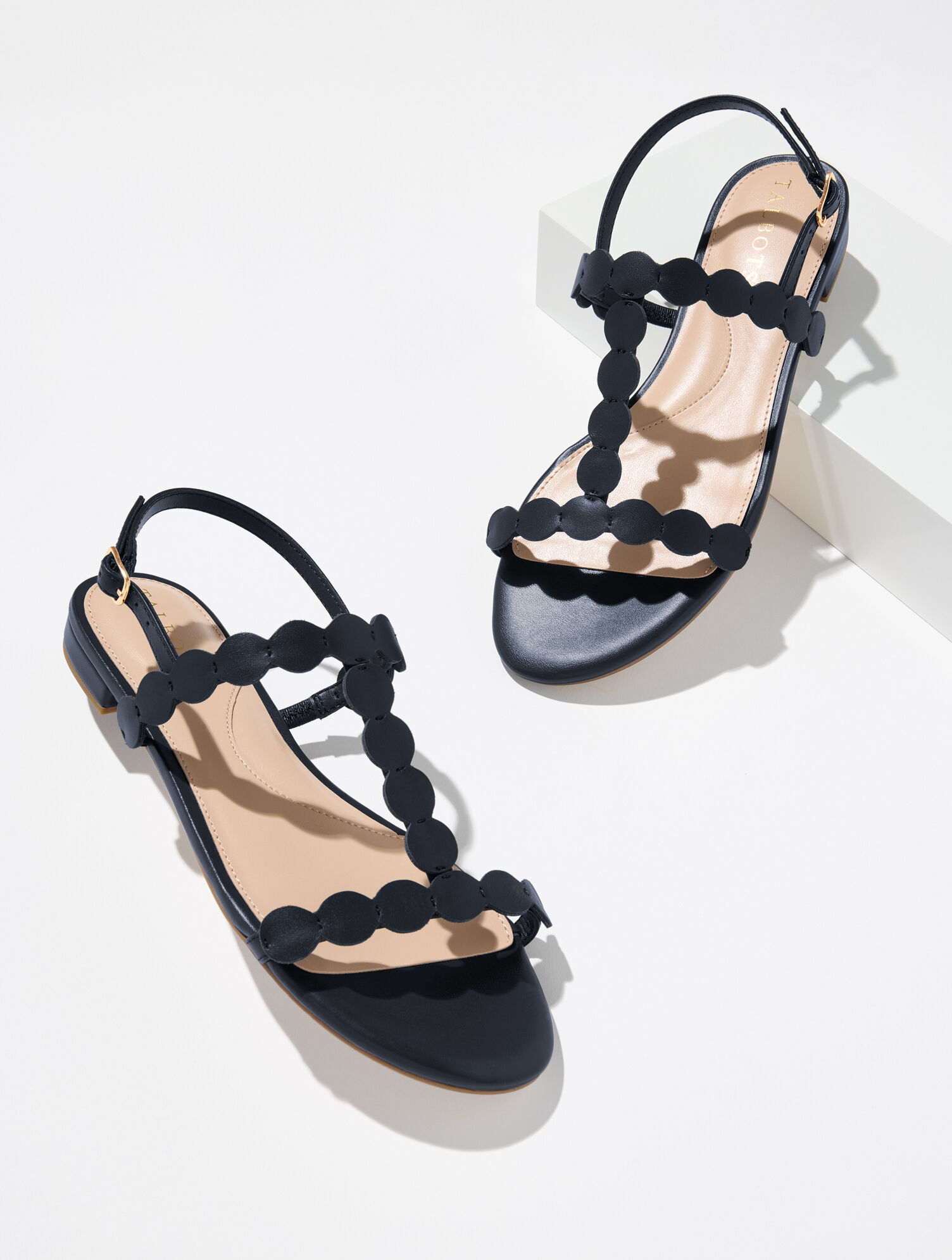 Keri Dot Vachetta Sandals