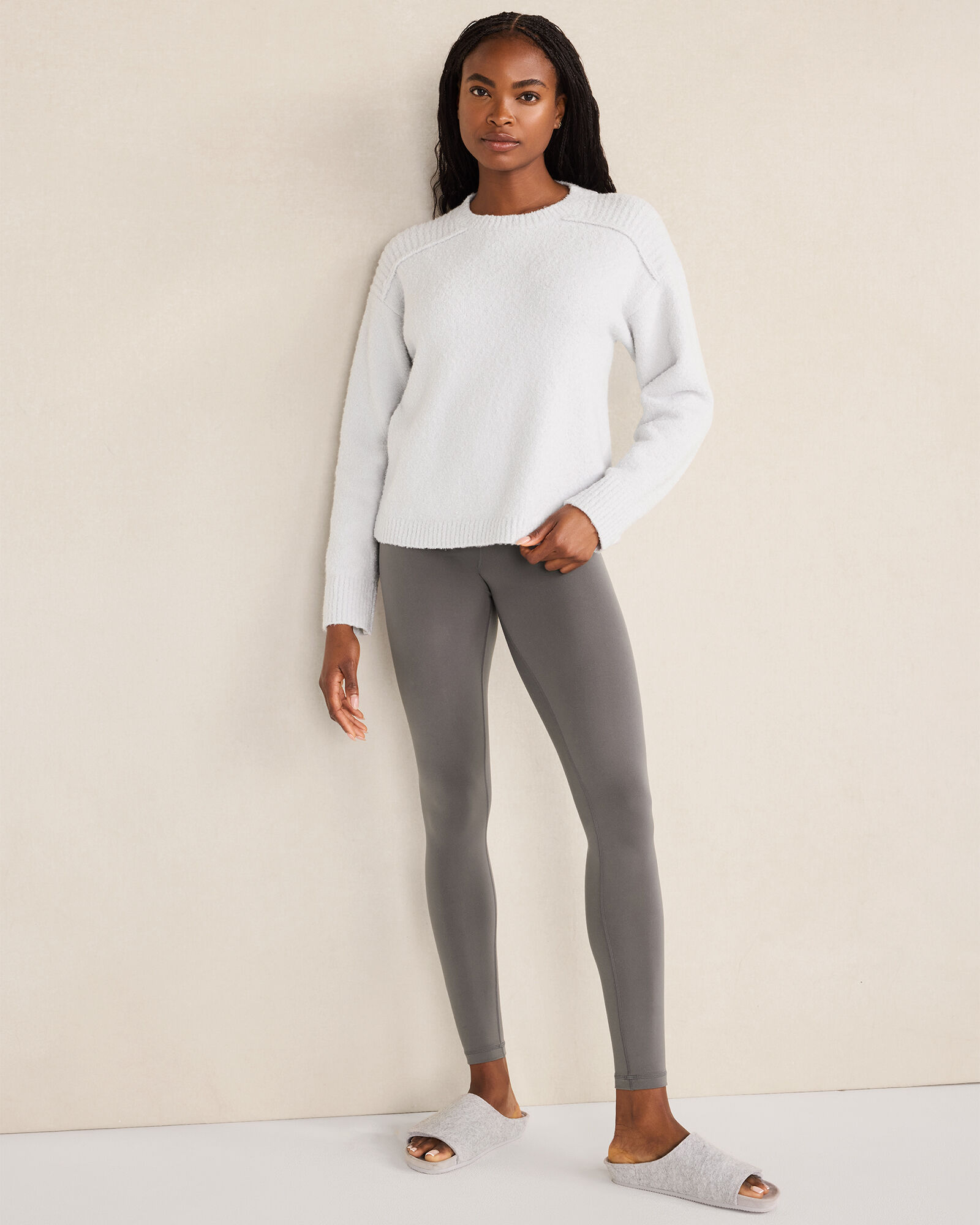 Boucle Crewneck Sweater