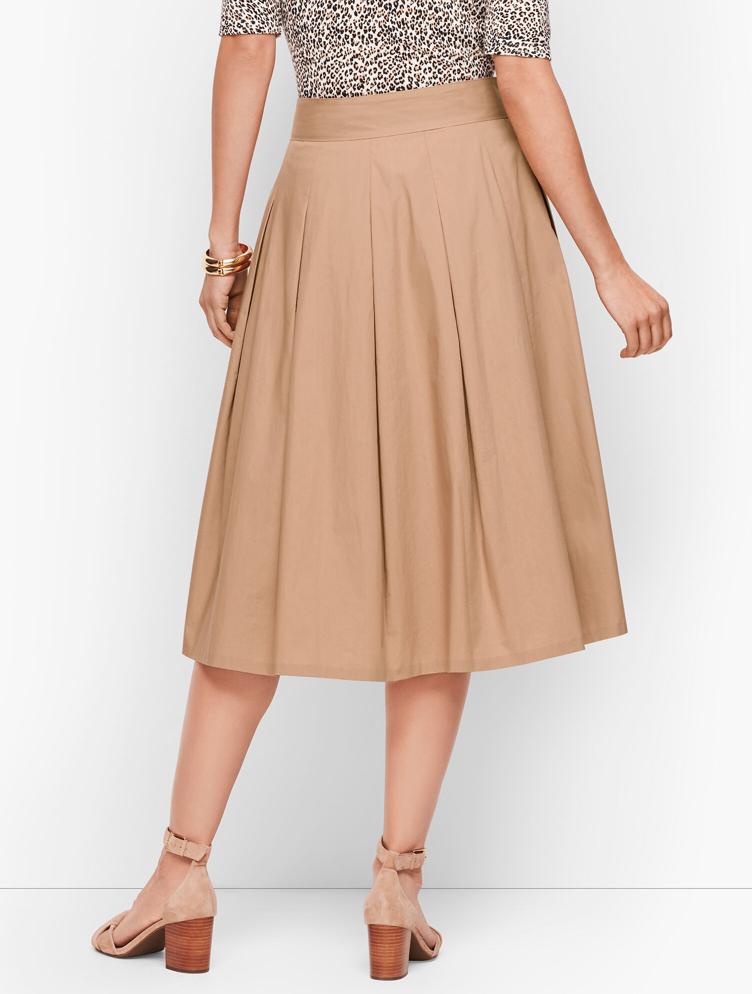 Full Poplin Skirt