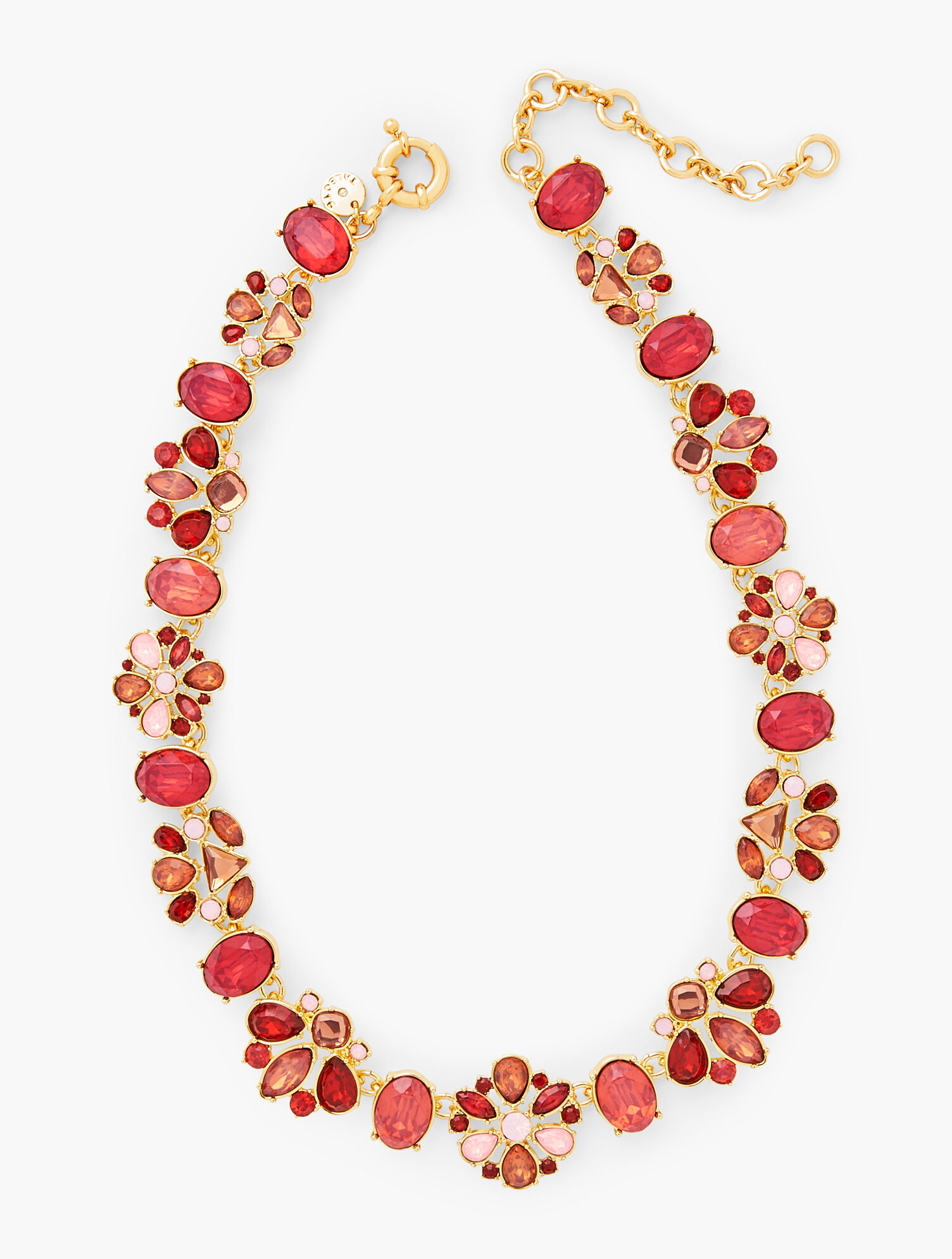 Spiced Coral Statement Necklace 
