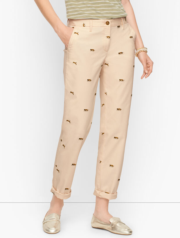 Relaxed Chinos - Tiger Critter