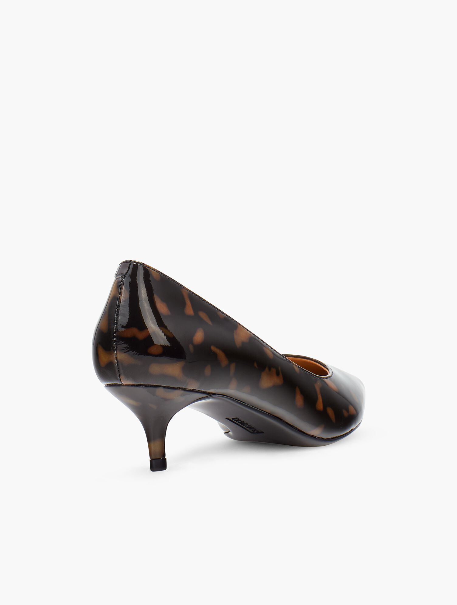 Sylvie Kitten-Heel Pumps - Tortoise