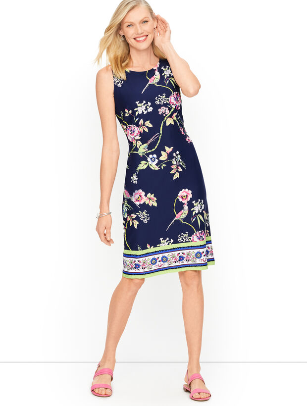Bird &amp; Flowers Shift Dress