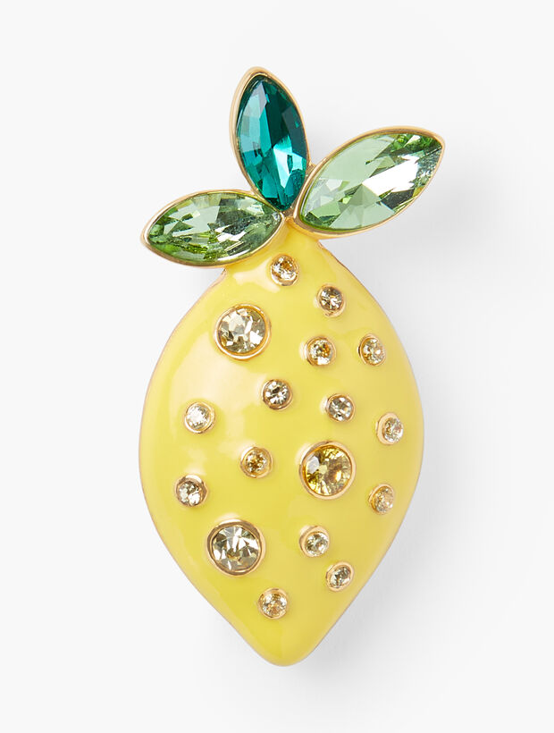 Lemon Brooch