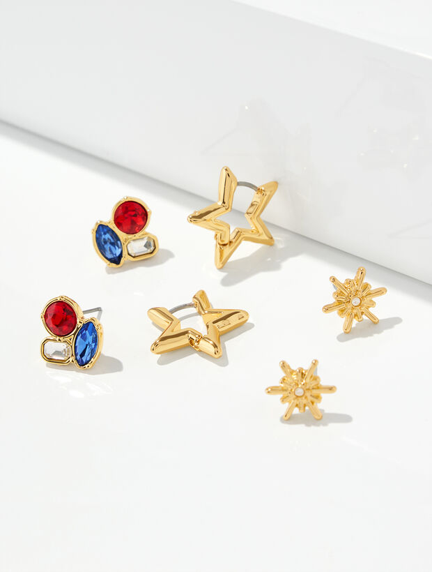 Americana Stud Earring Set