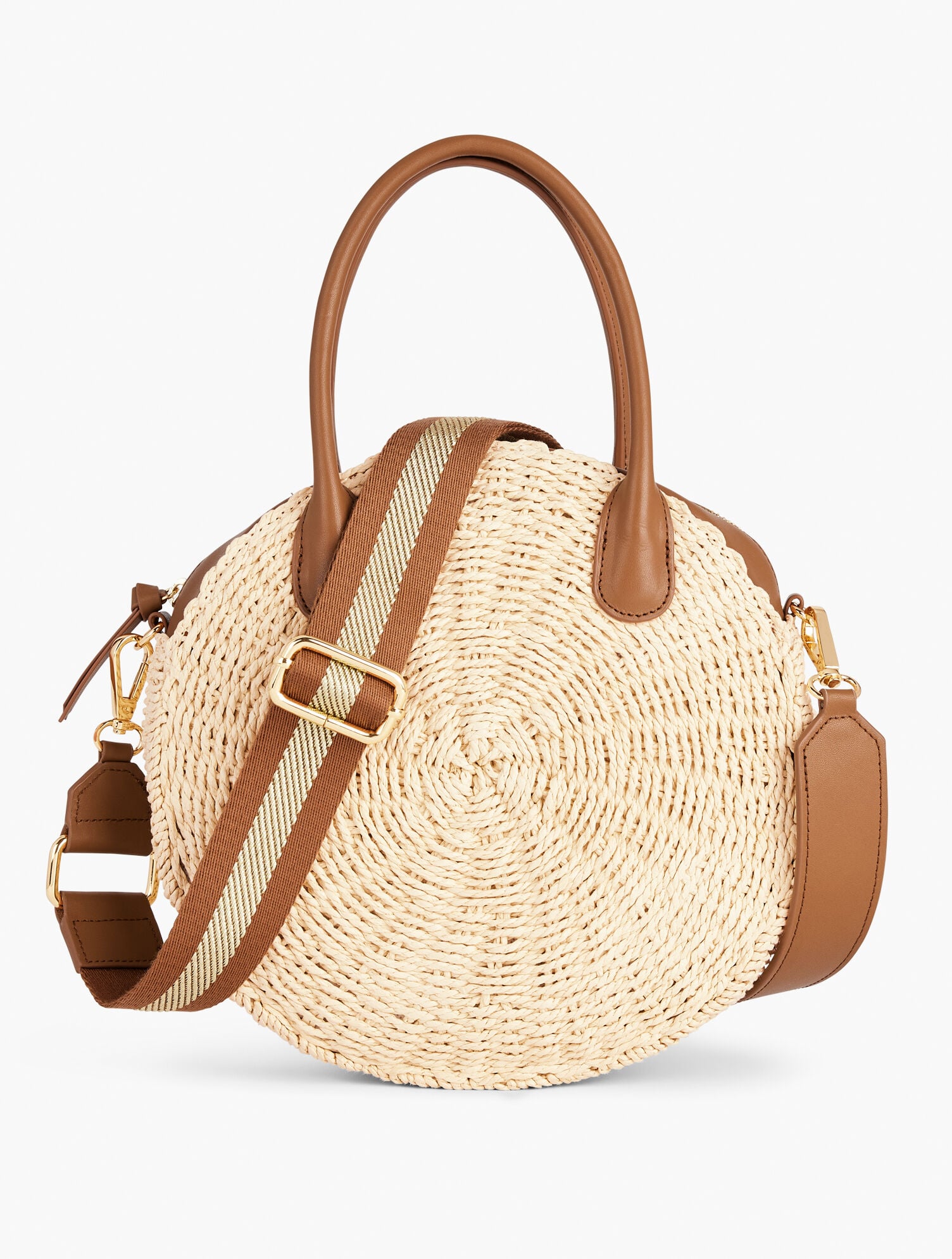 Circle Straw Crossbody | Talbots Circle Straw Crossbody | Talbots