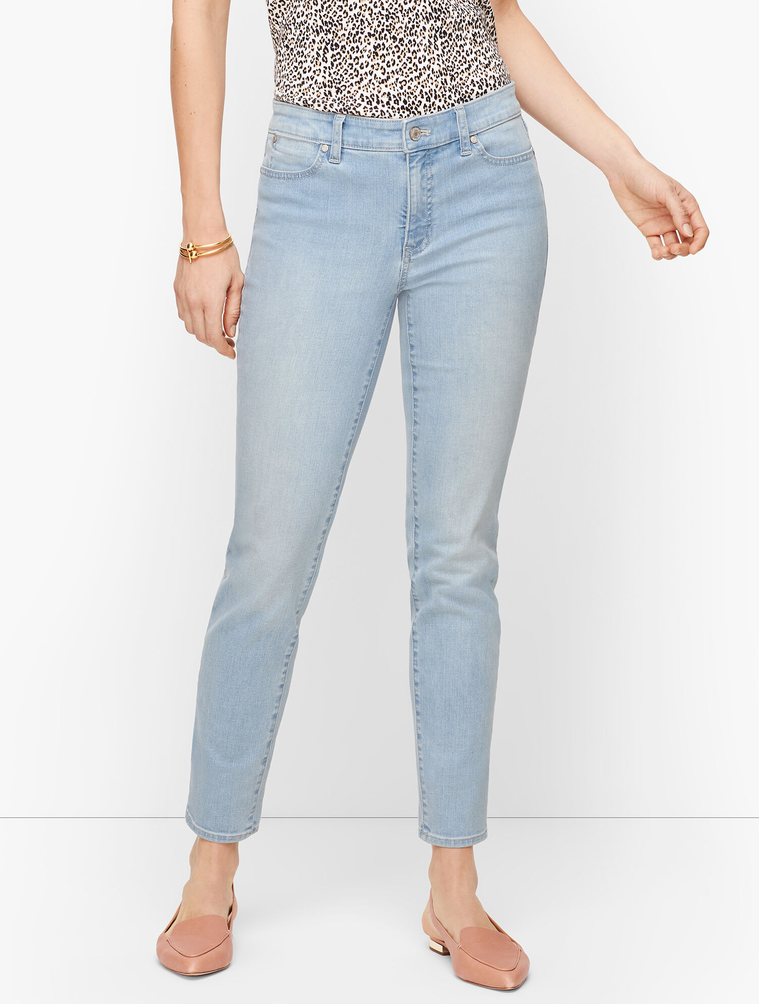 Slim Ankle Jeans - Curvy Fit - Skillman Wash