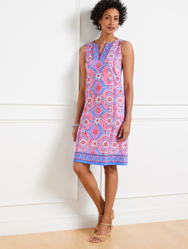 talbots jersey dress Talbots Effortless Jersey Faux Wrap Dress