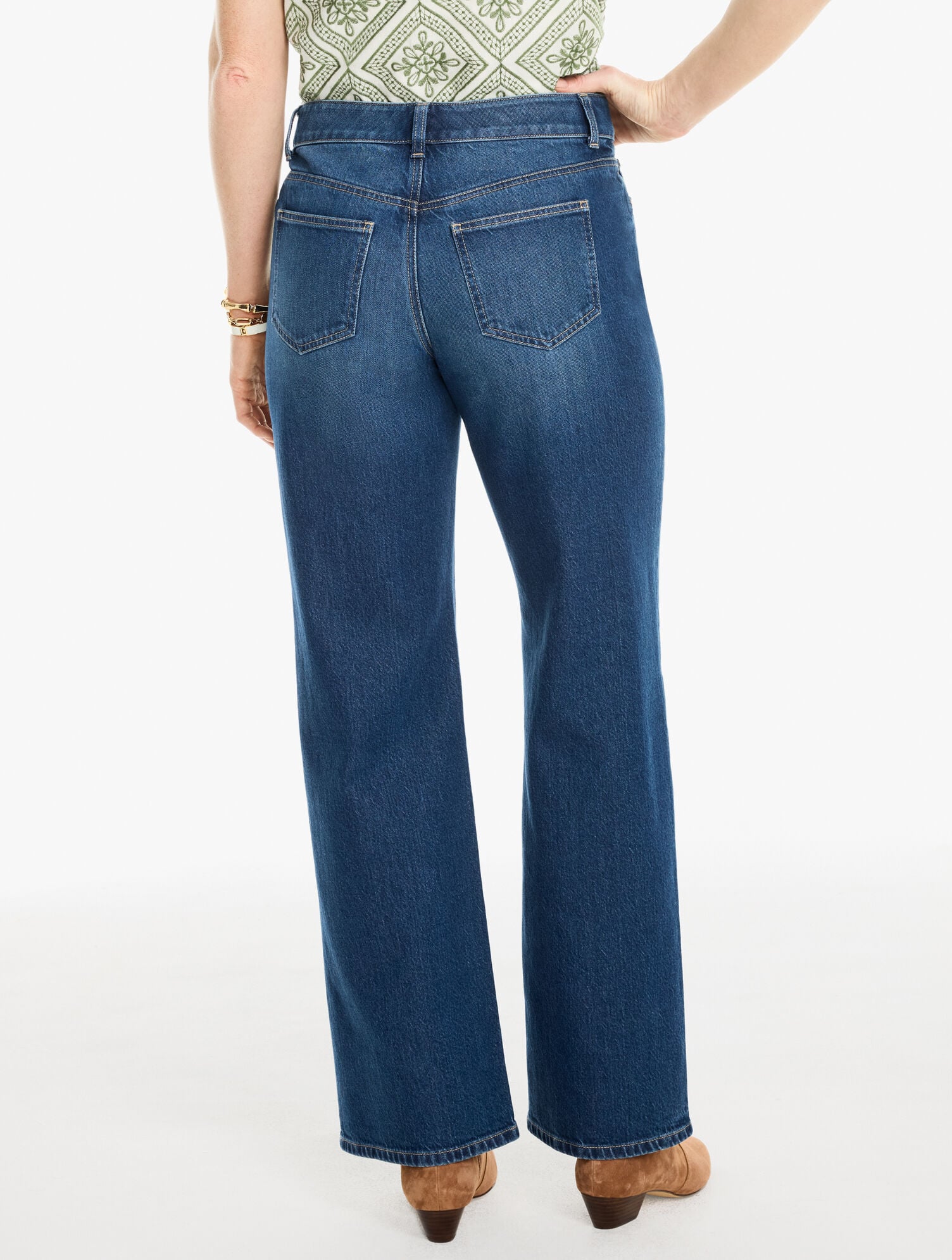 Supersoft Classic Jean Trousers - Belmont Wash