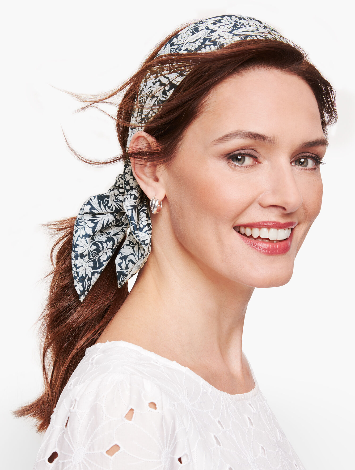 Tie Headband | Talbots display picture 2