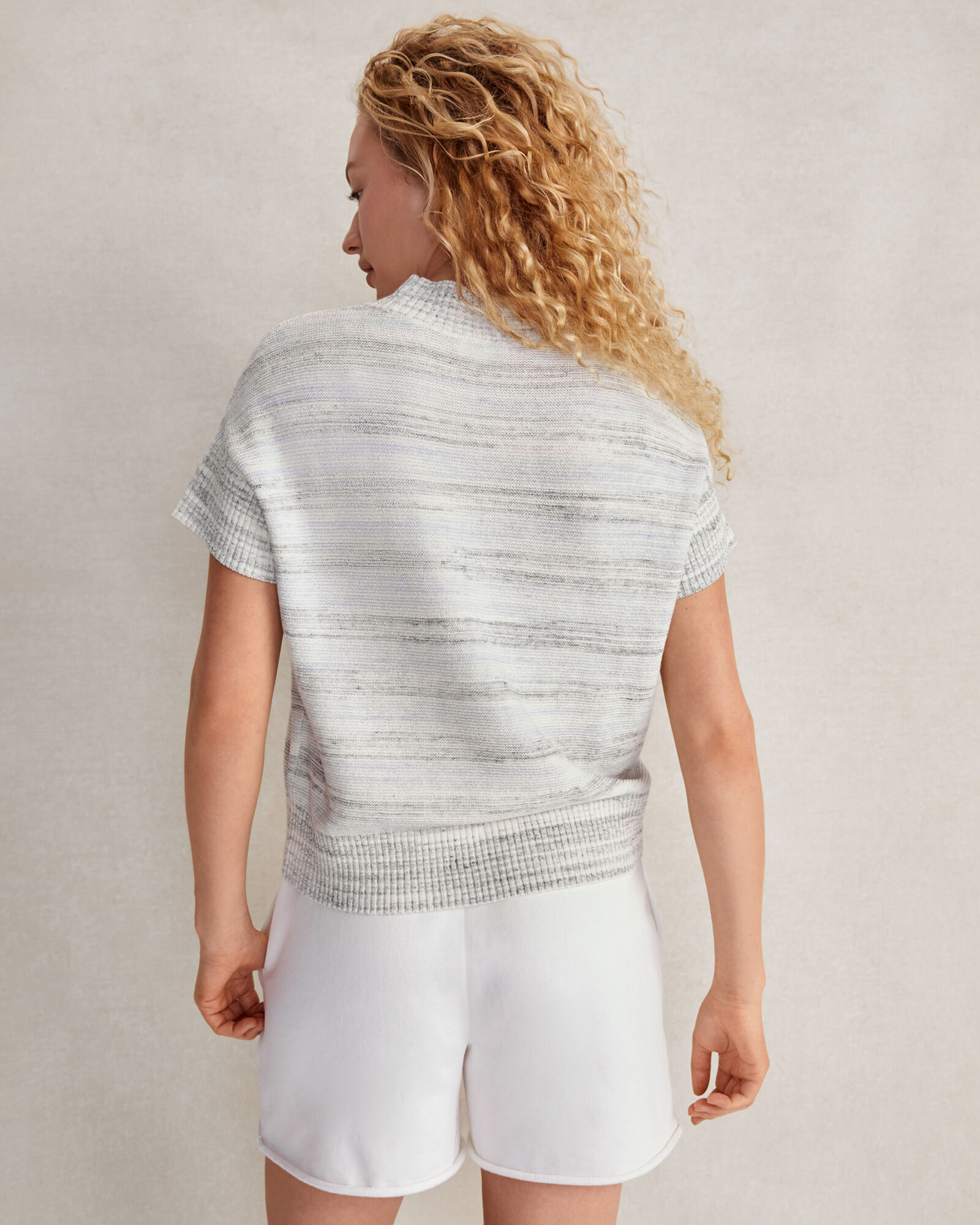 Organic Cotton Spacedye Crew Neck Sweater | Haven Well Within