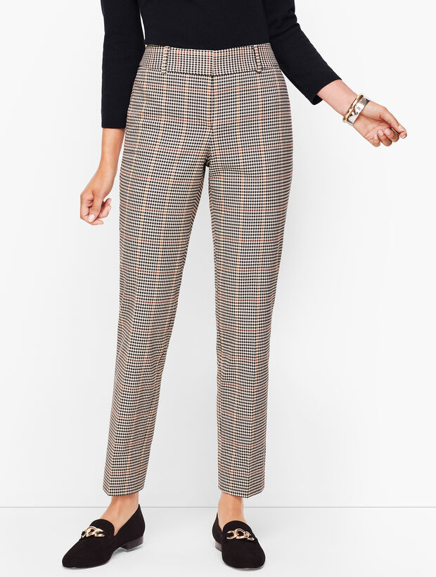 Talbots Hampshire Ankle Pants - Colton Check