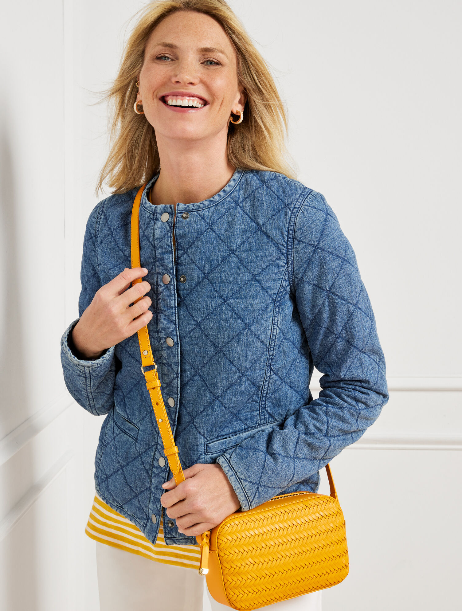 Crossbody - Woven Leather