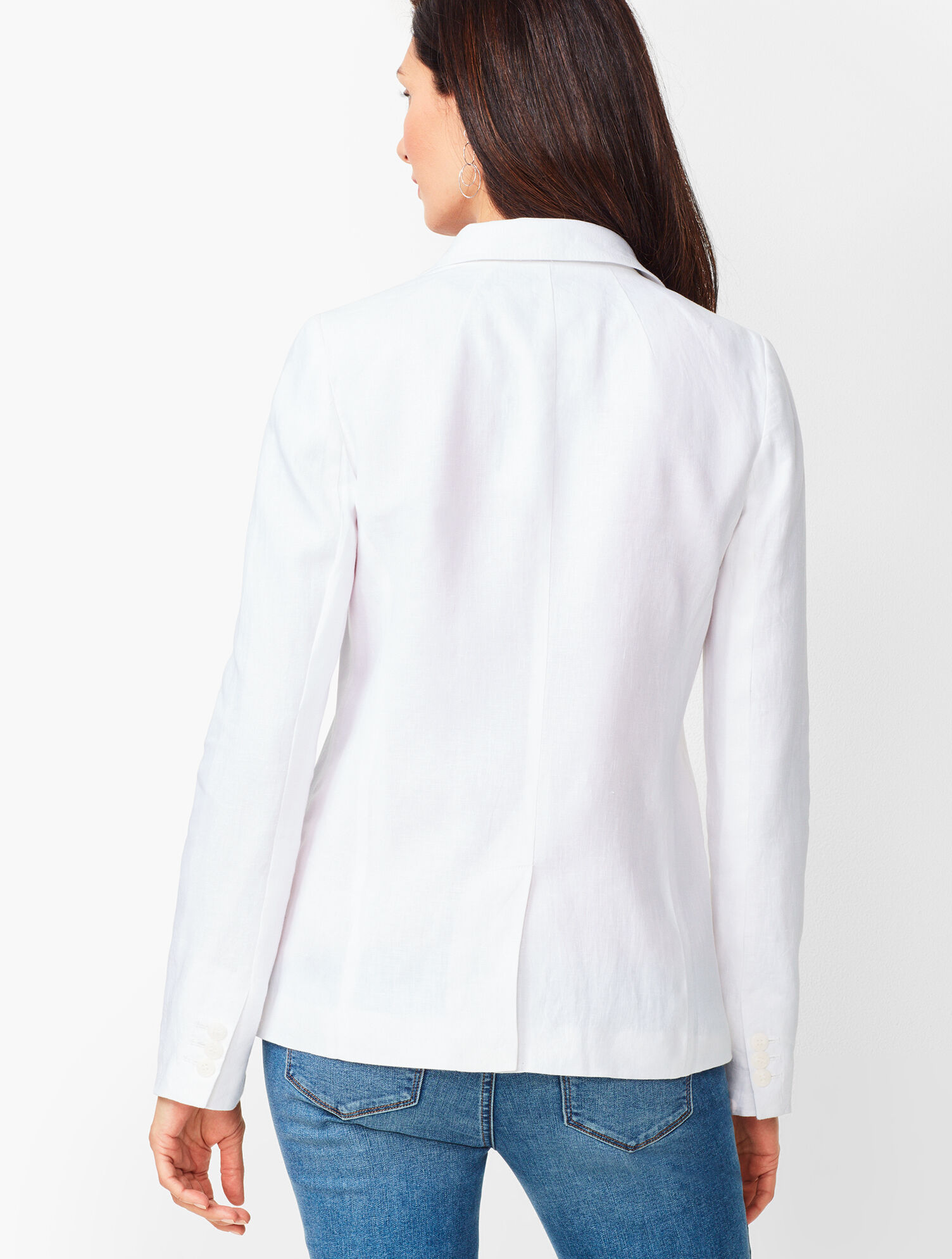 Classic Summer Blazer - White