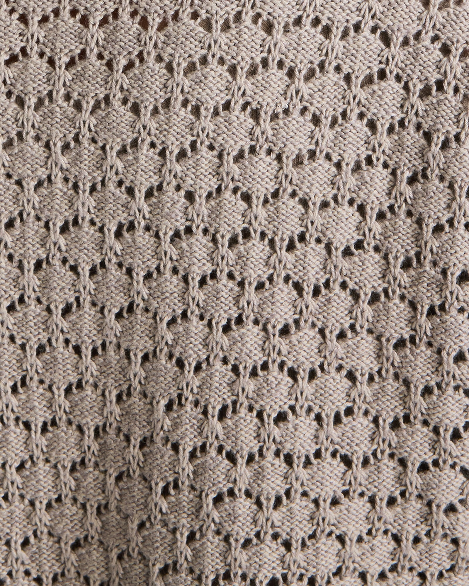 Organic Cotton Linen Open Stitch Cardigan | Haven Well Within