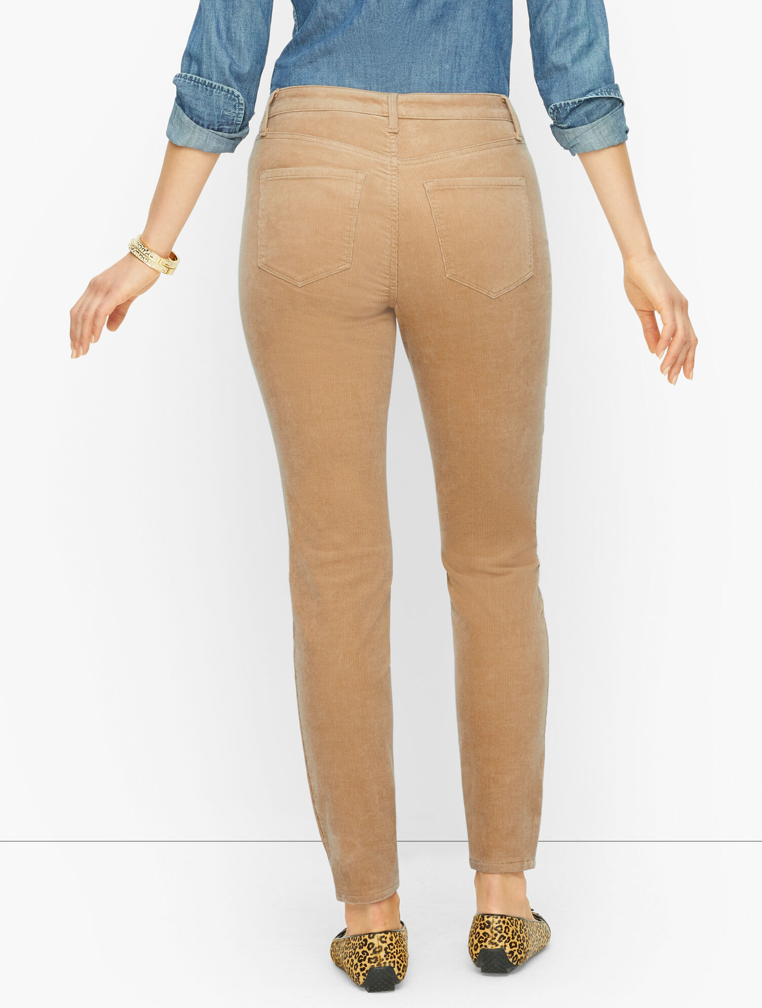 Stretch Corduroy Jegging  - Curvy Fit