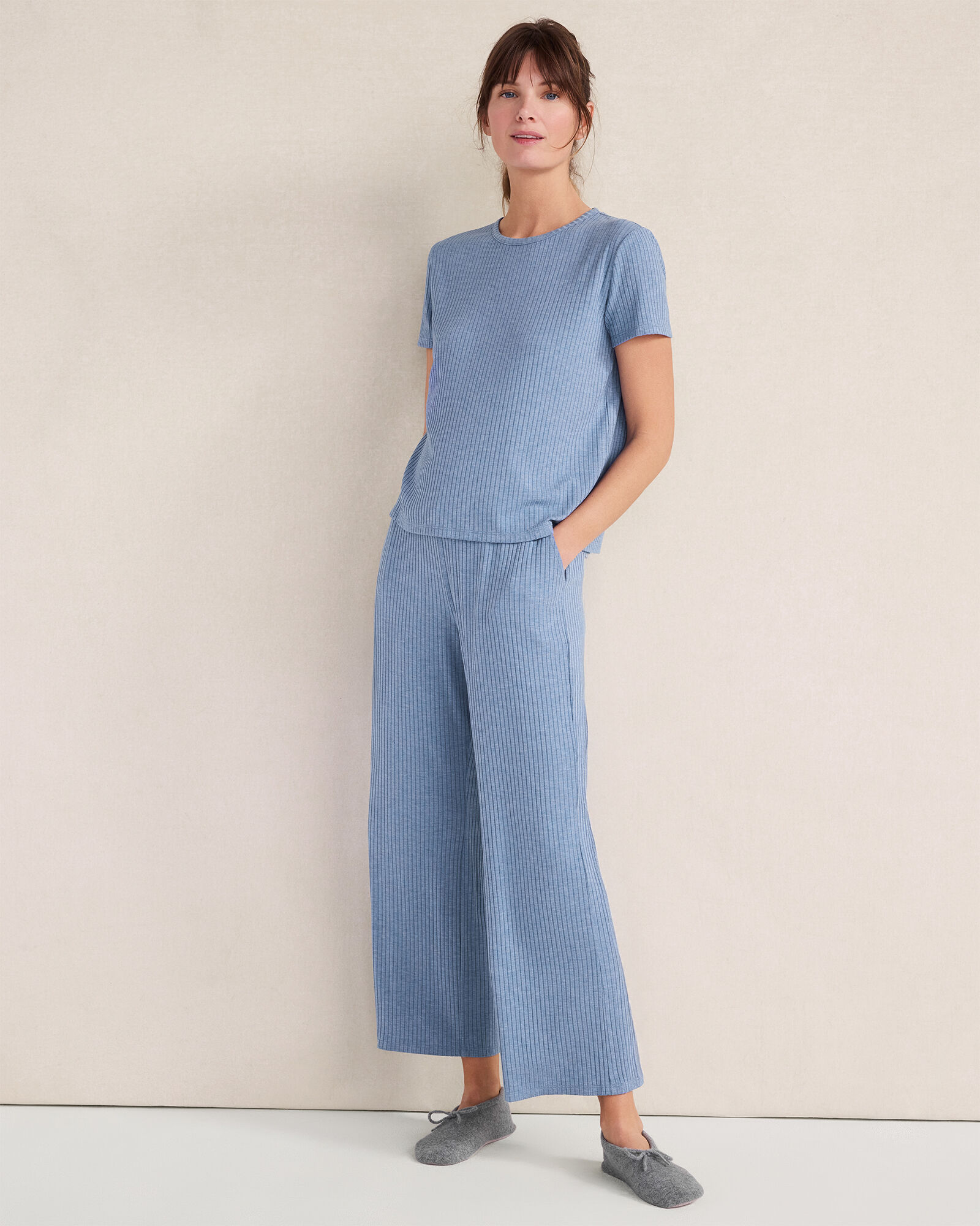 Resti Drapey Rib Knit Pants