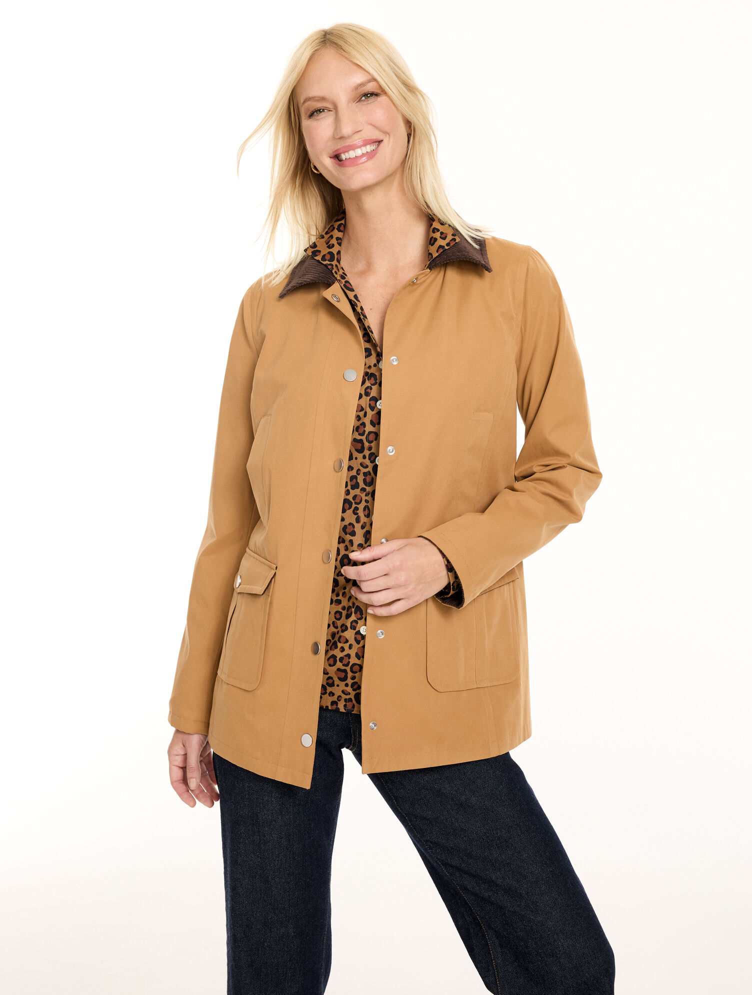 Coated Cotton Barn Jacket