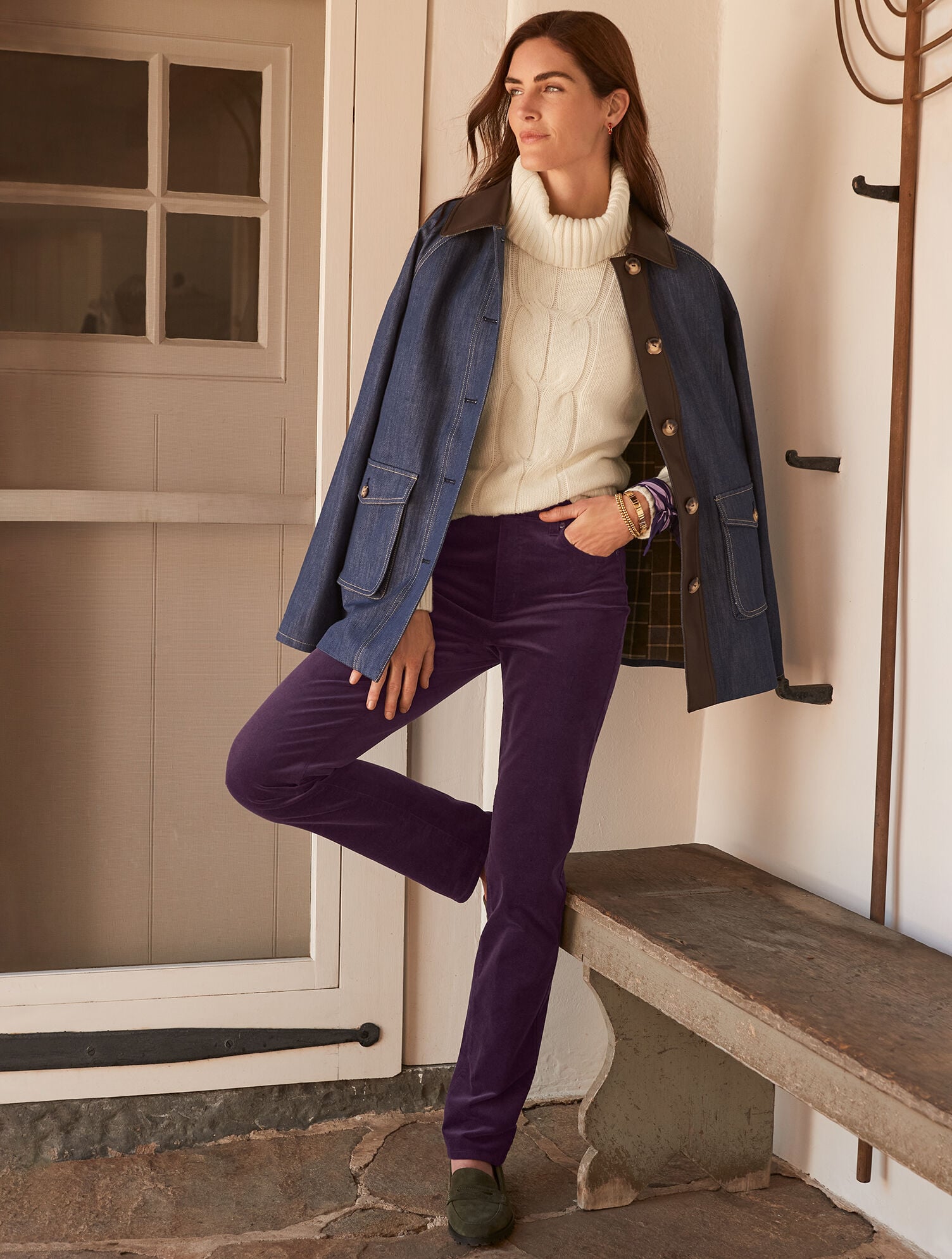 Refined Denim Barn Jacket - thumbnail 5