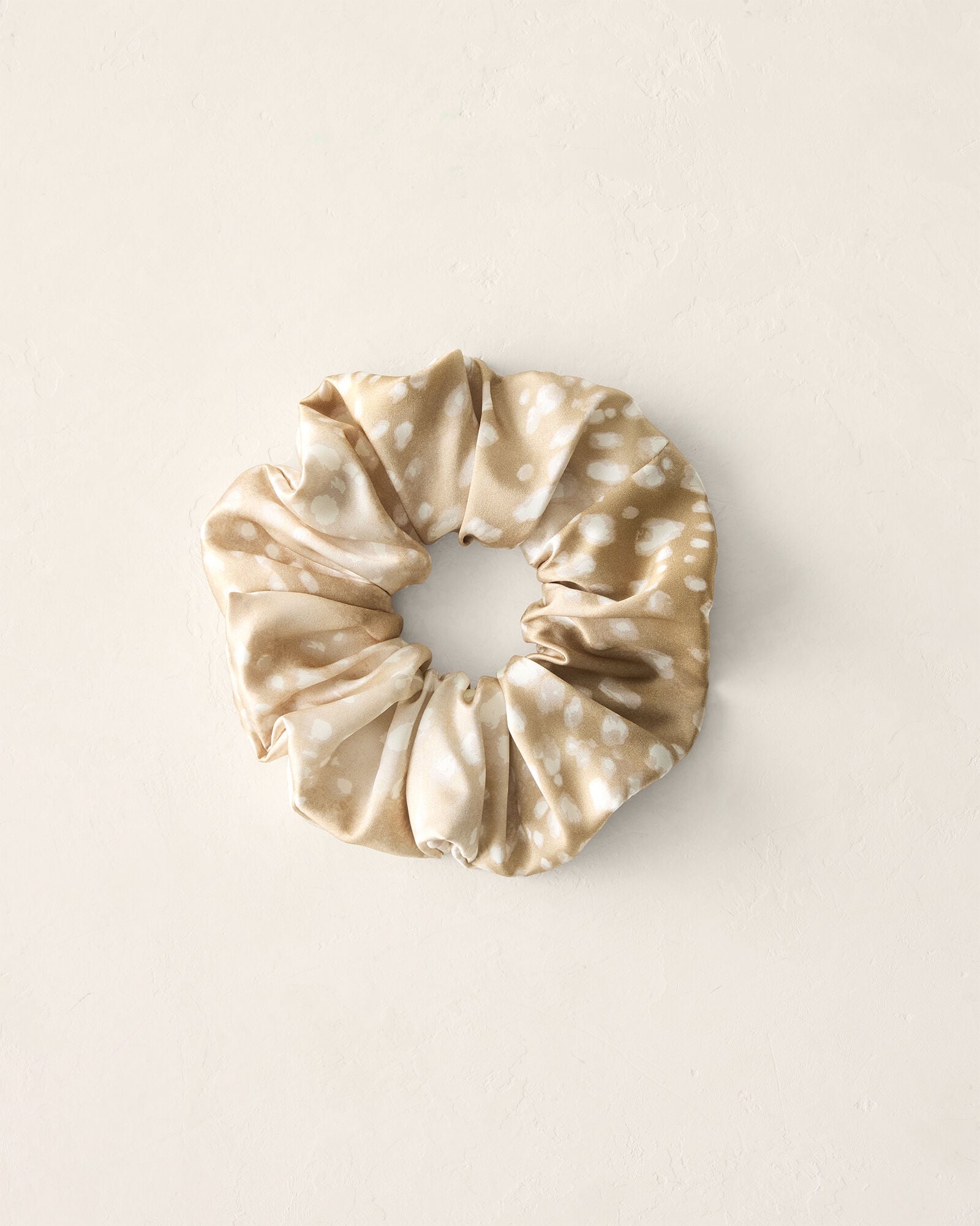 Washable Silk Printed Scrunchie